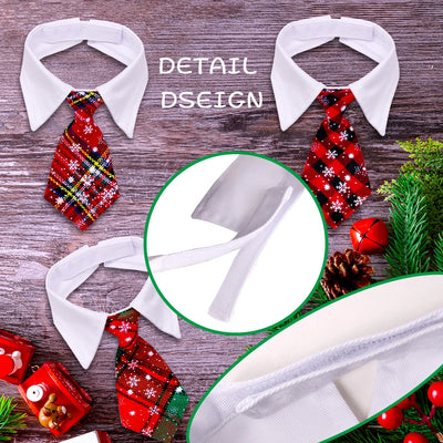 Dog/Cat Gentleman, Christmas Neckties For Dogs